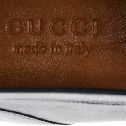 Gucci Goatskin Mens Horsebit Loafers 9 Navy 8 of 8