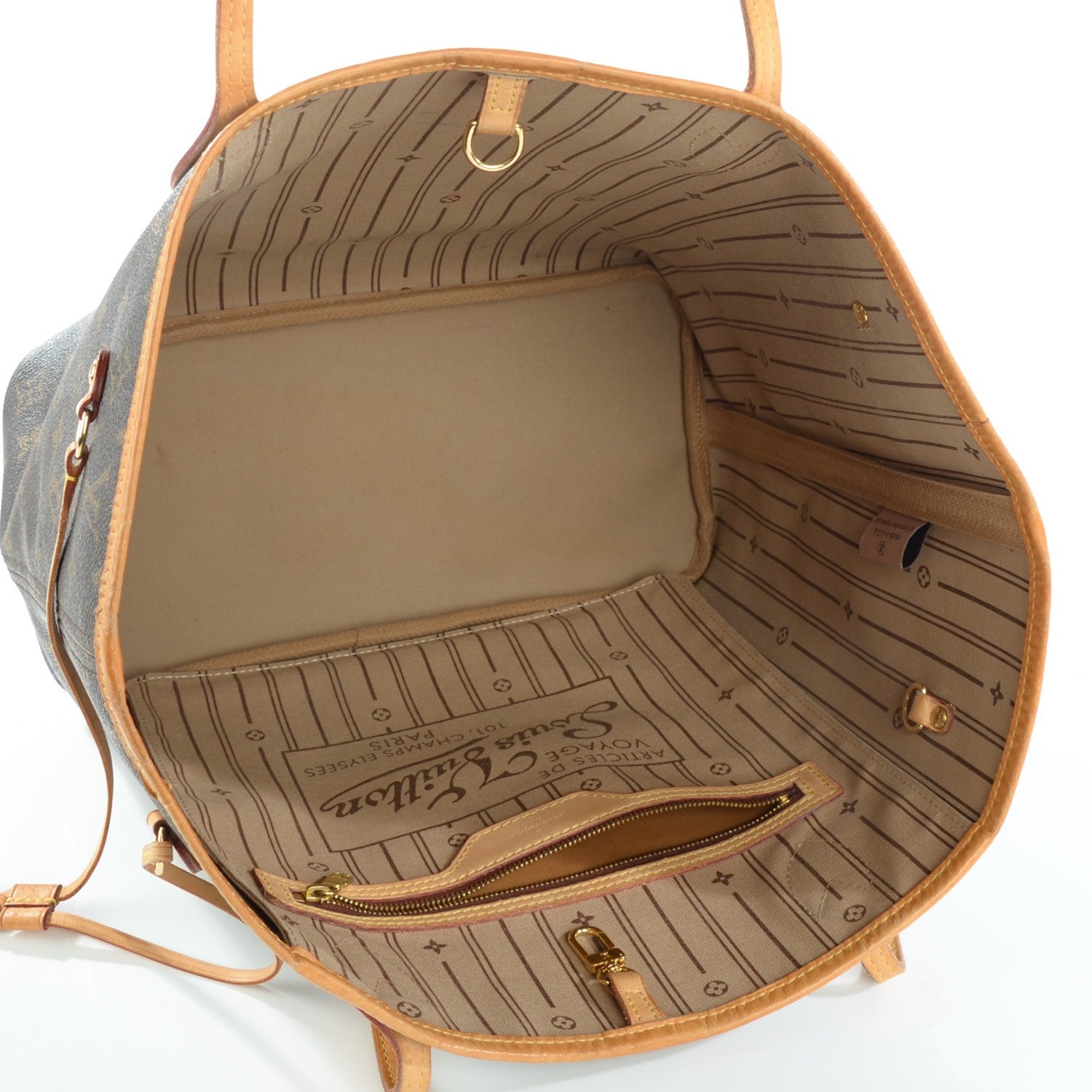 Louis Vuitton Monogram Neverfull MM 9 of 10
