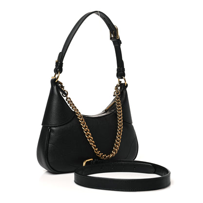 Gucci Goatskin Small Aphrodite Shoulder Bag Black 2 of 11