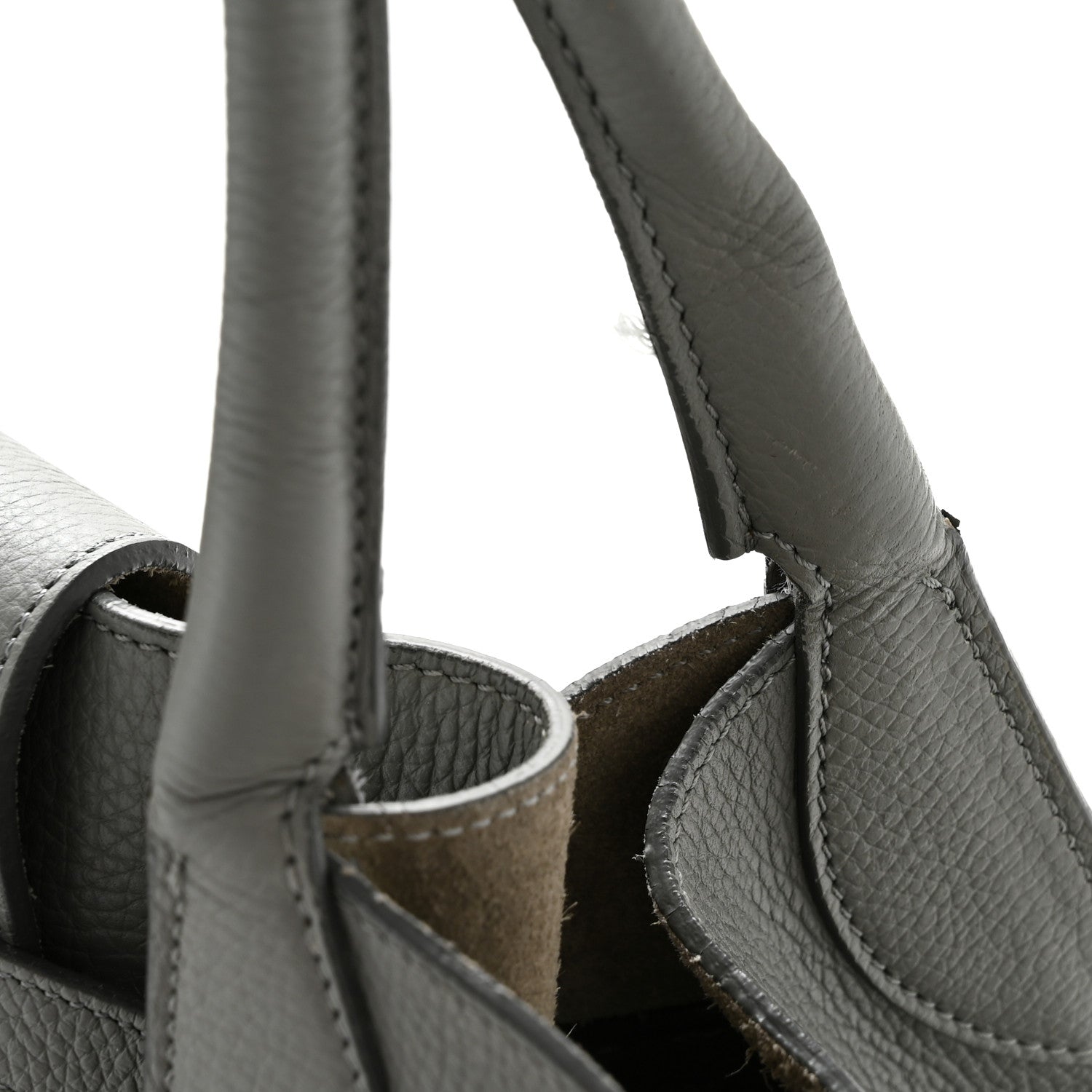 Celine Supple Grained Calfskin Medium Big Bag Grey 13 of 16