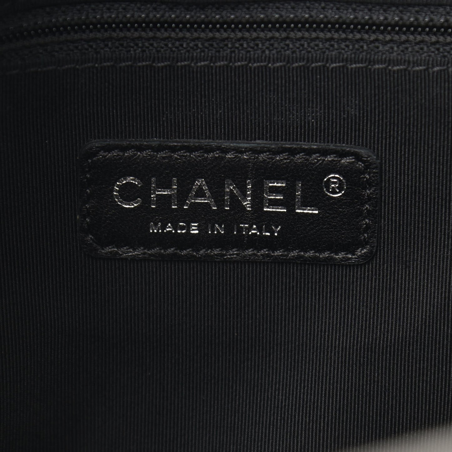 Metallic Aged Calfskin Quilted Medium Chain Me Hobo Grey