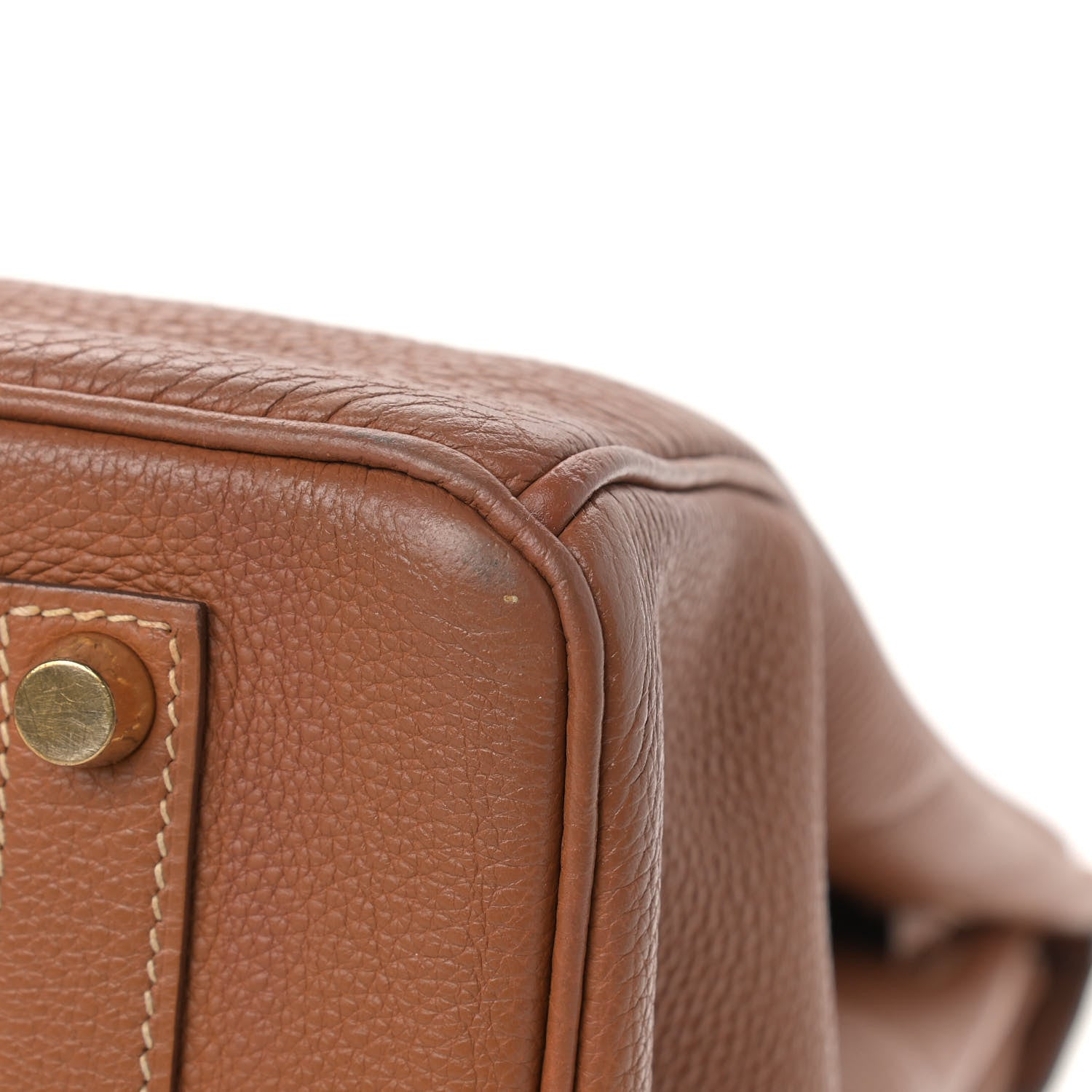 Hermes Taurillon Clemence Birkin 35 Gold 12 of 40