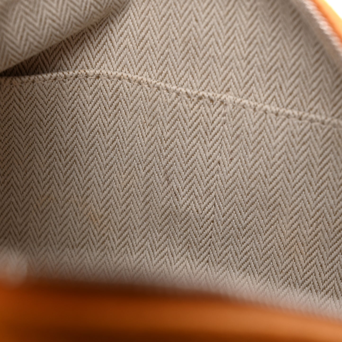 Canvas Small Bride-A-Brac Pouch Ochre