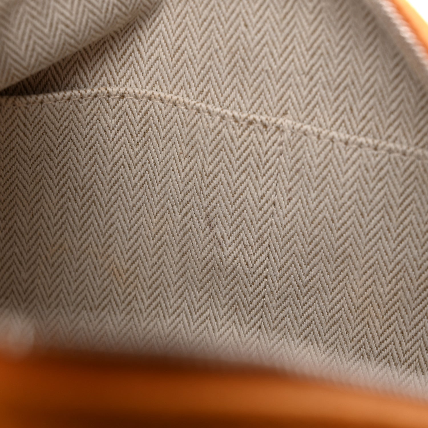 Hermes Canvas Small Bride-A-Brac Pouch Ochre 8 of 8