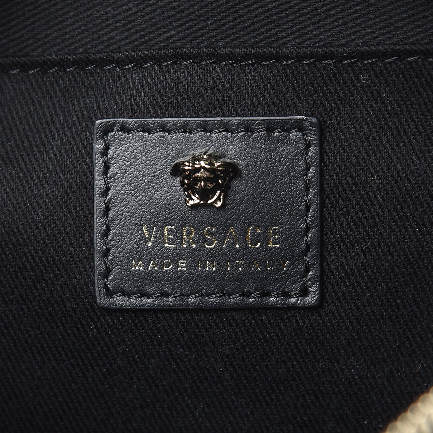 Calfskin Palazzo Camera Bag Black