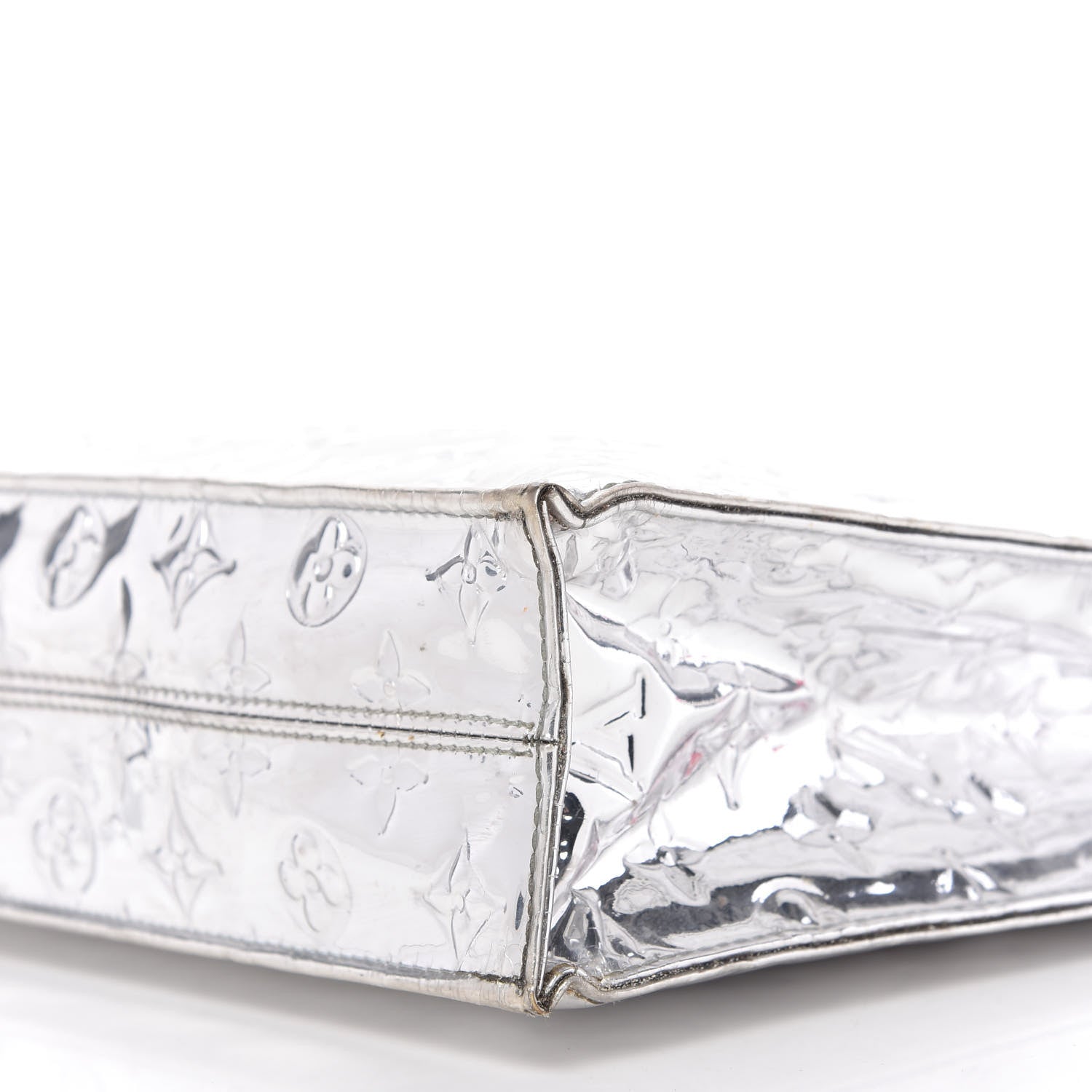 Louis Vuitton Monogram Miroir Sac Plat Silver 7 of 11