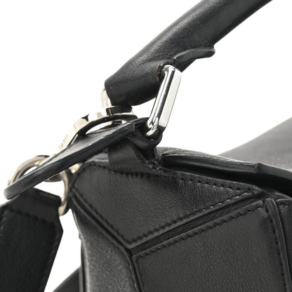 Loewe Calfskin Medium Puzzle Edge Bag Black 12 of 12