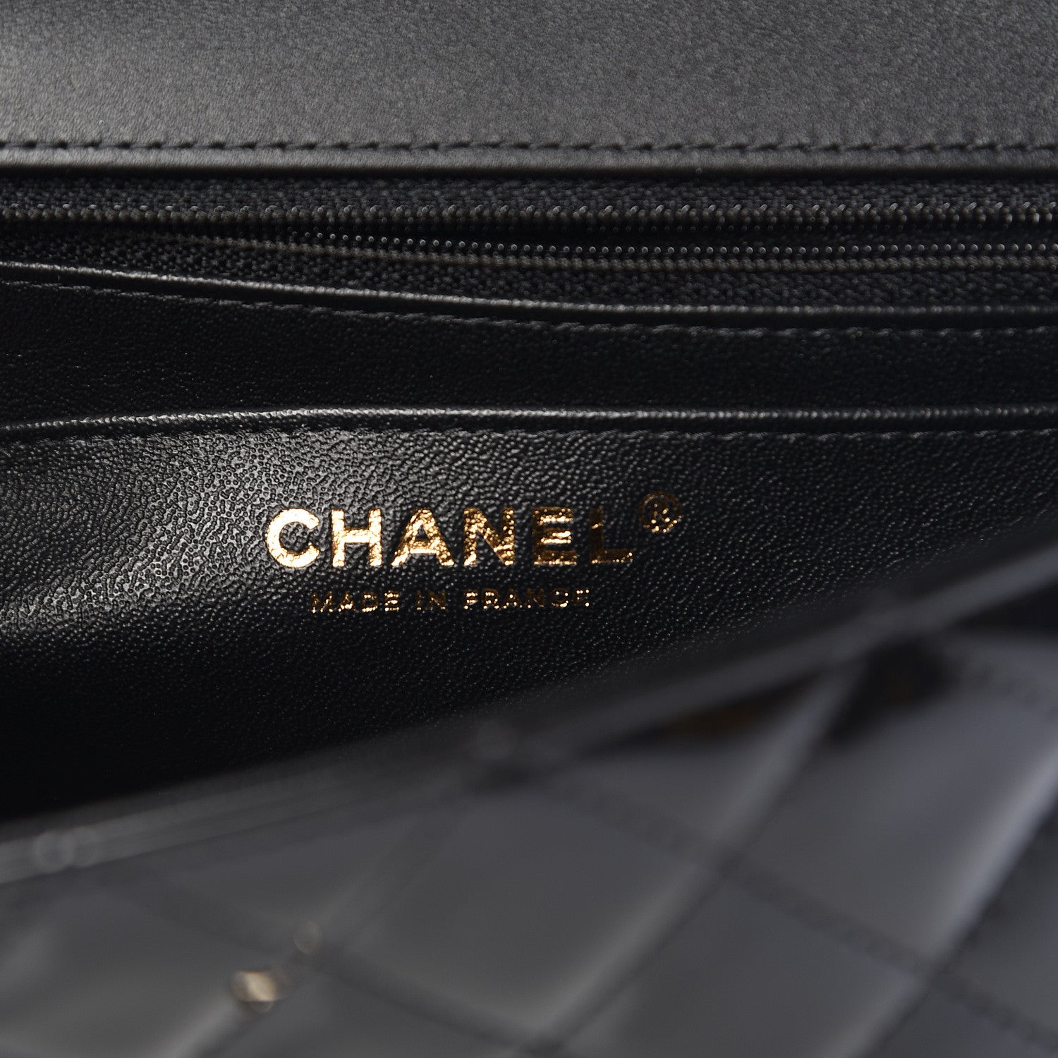 Chanel Patent Calfskin Quilted Mini Rectangular Flap Black 6 of 11