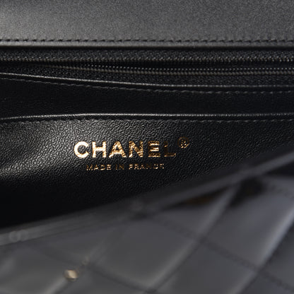 Chanel Patent Calfskin Quilted Mini Rectangular Flap Black 6 of 11