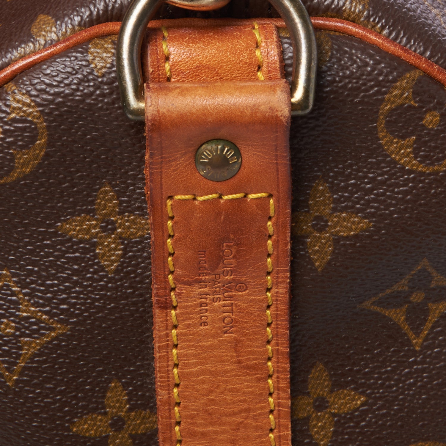 Louis Vuitton Monogram Keepall Bandouliere 50 10 of 11