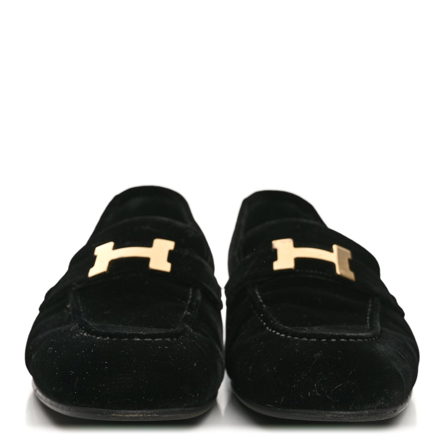 Velvet Womens Paris Loafers 41 Black