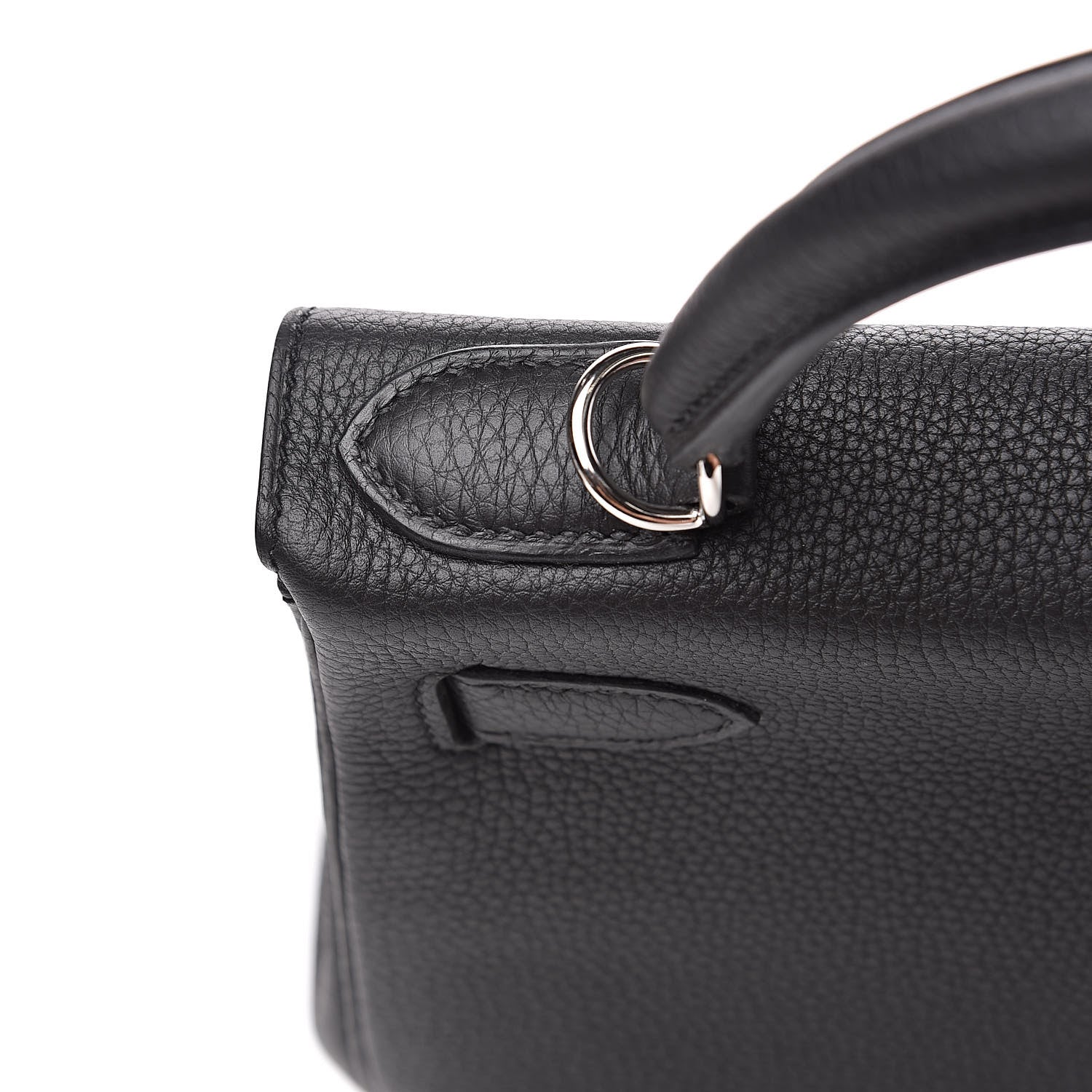 Hermes Togo Kelly Retourne 28 Black 22 of 31