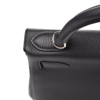 Hermes Togo Kelly Retourne 28 Black 22 of 31