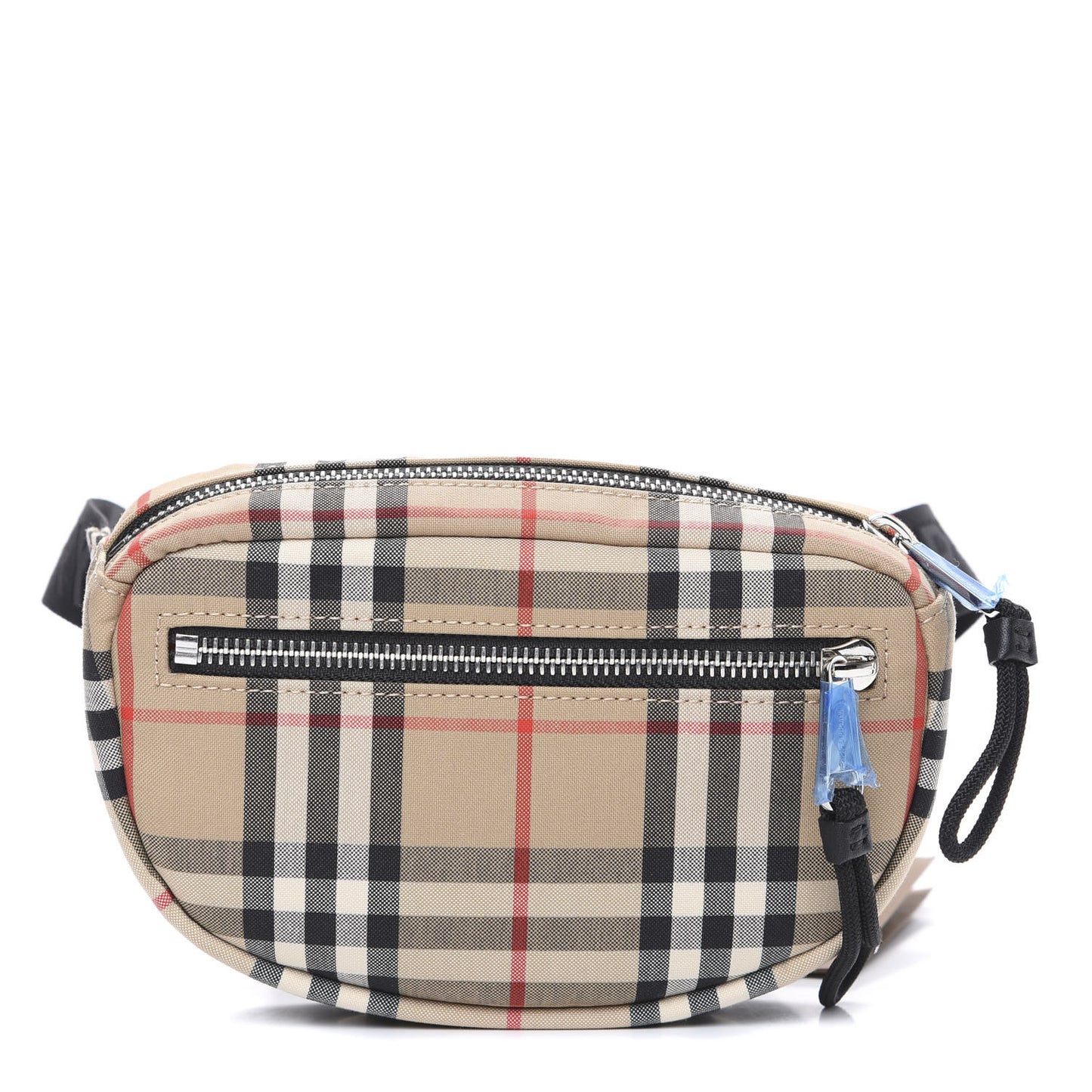 Nylon Vintage Check Small Cannon Bum Bag Archive Beige