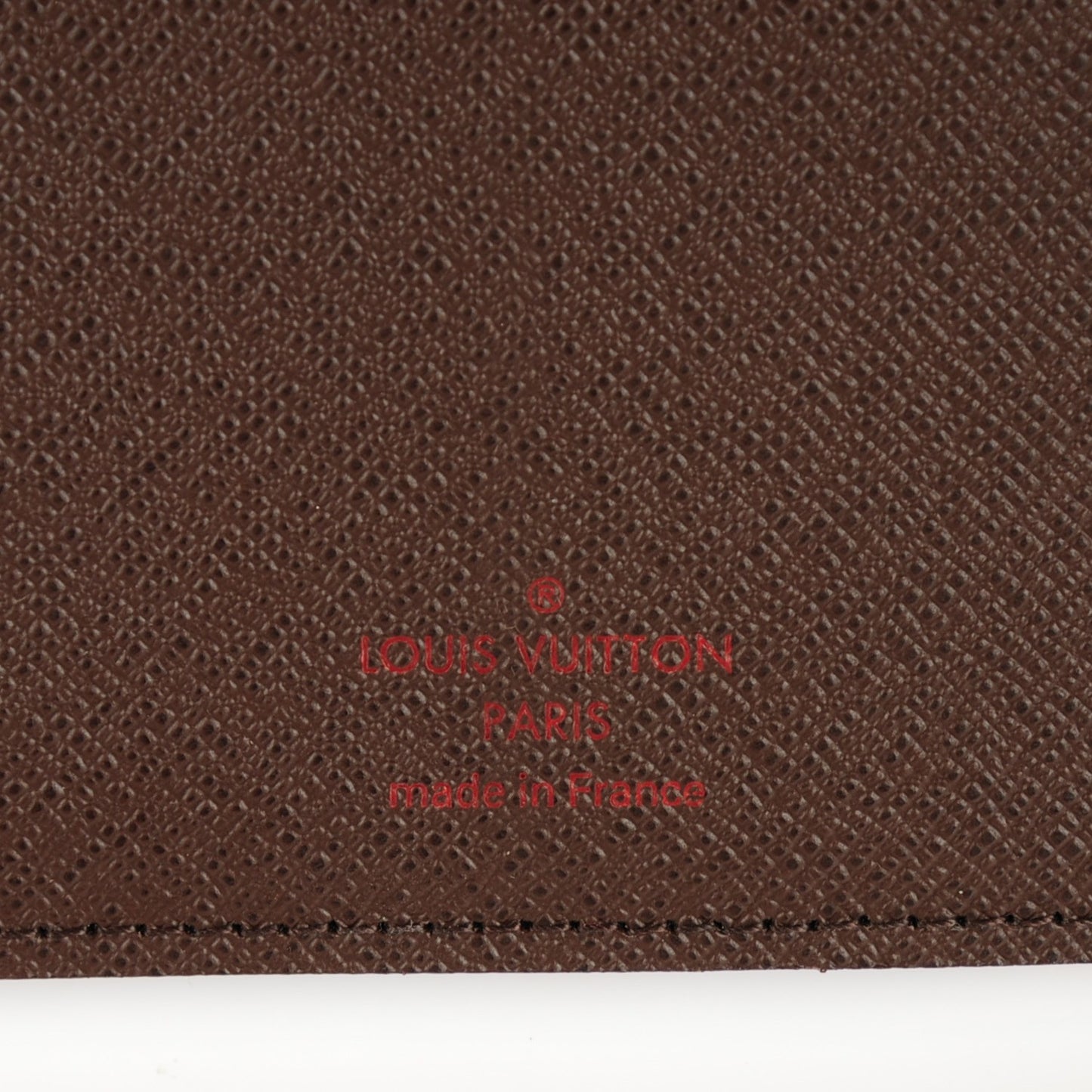 Damier Ebene Medium Ring Agenda Cover