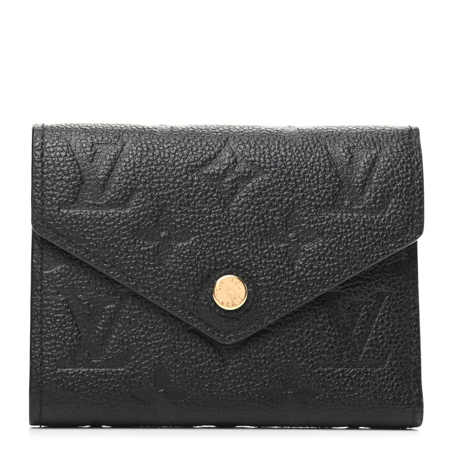 Louis Vuitton Empreinte Victorine Wallet Black 1 of 7
