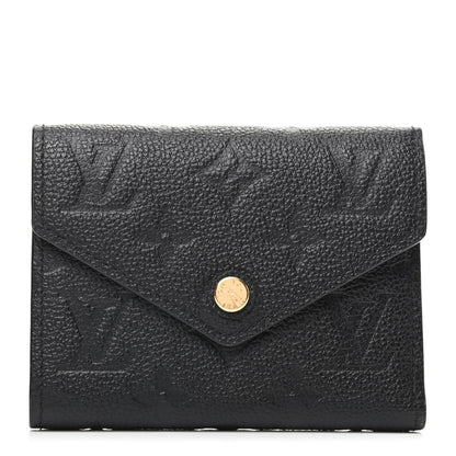 Louis Vuitton Empreinte Victorine Wallet Black 1 of 7
