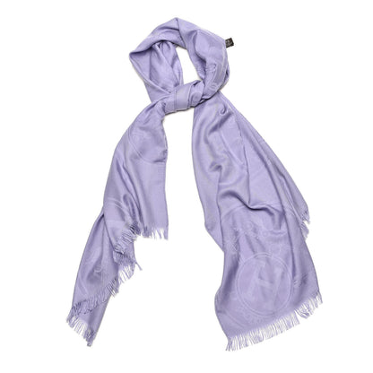 Hermes Cashmere Silk New Libris Stole 1 of 5