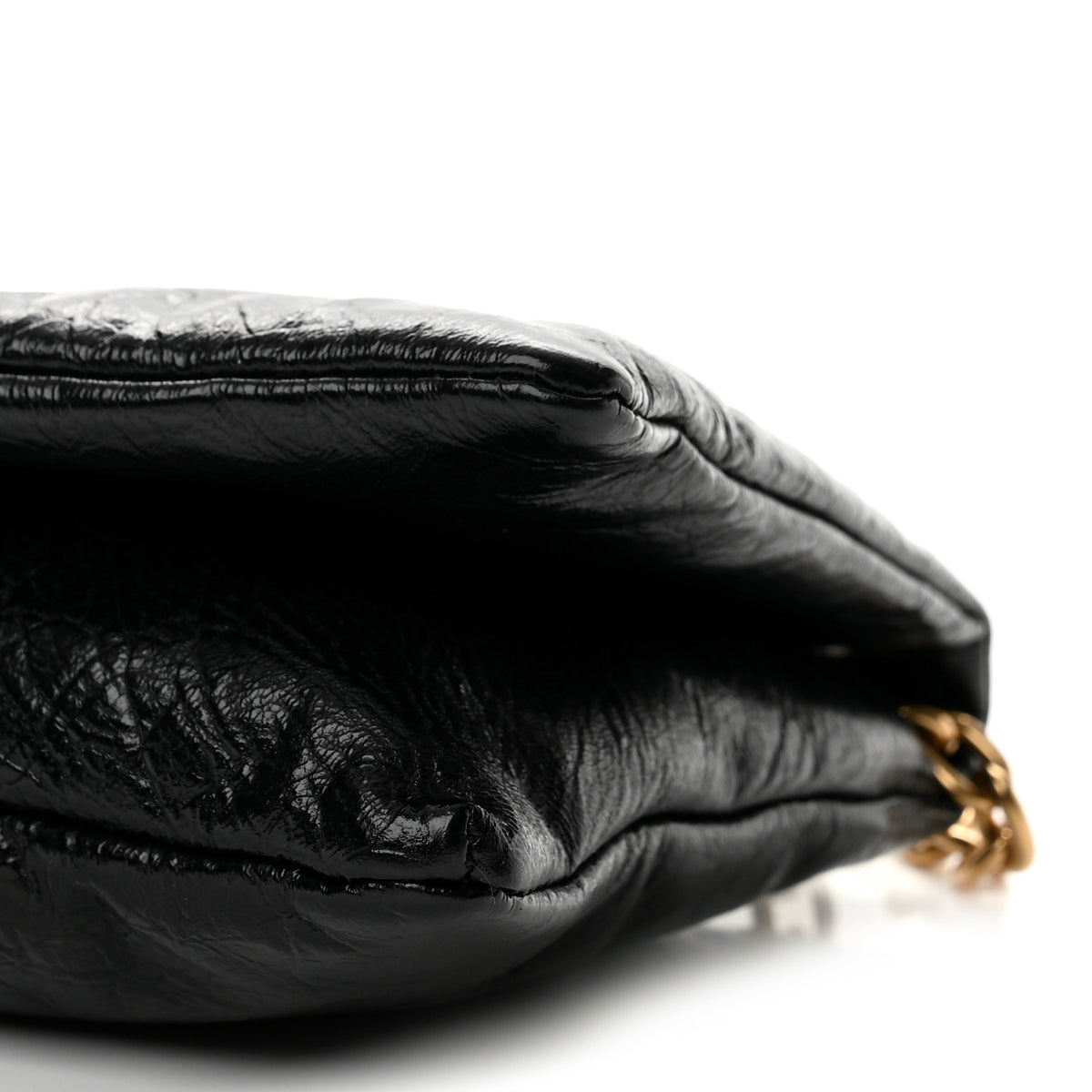 Balenciaga Arena Puffy Monaco Chain Shoulder Bag Black 10 of 11