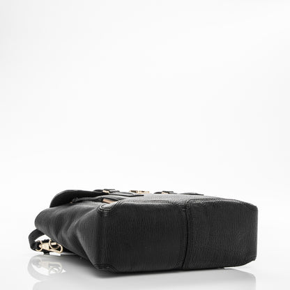 3.1 Phillip Lim 3.1 Textured Calfskin Medium Pashli Satchel Black 4 of 7