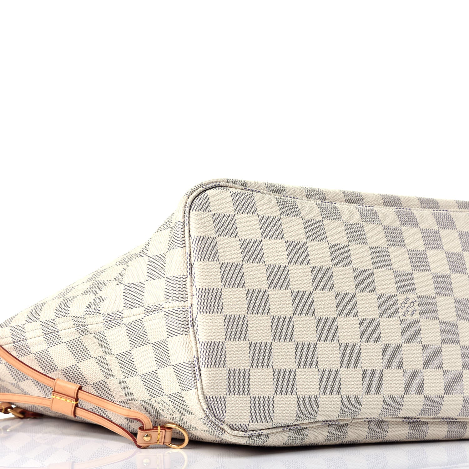 Louis Vuitton Damier Azur Neo Neverfull MM Rose Ballerine 12 of 20