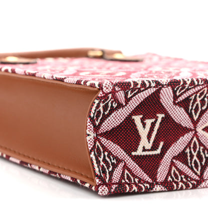 Louis Vuitton Jacquard Since 1854 Petit Sac Plat Bordeaux 9 of 10