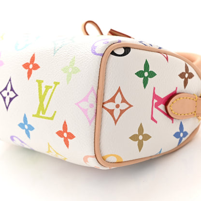 Louis Vuitton LV X TM Monogram Multicolor Nano Speedy White 9 of 10