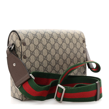 Gucci GG Supreme Monogram Web Medium Dionysus Messenger Brown 3 of 10