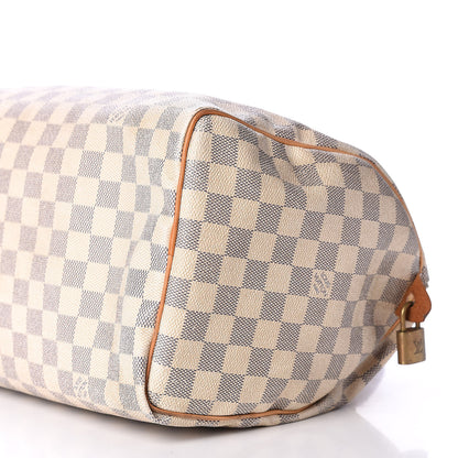 Louis Vuitton Damier Azur Speedy 30 9 of 14