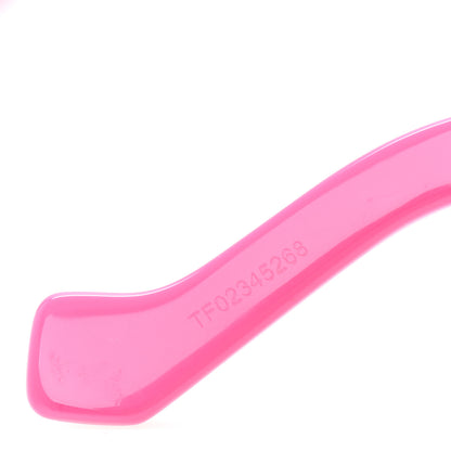 Loewe Acetate Paula's Ibiza Round Sunglasses LW40047U Pink Orange 7 of 7