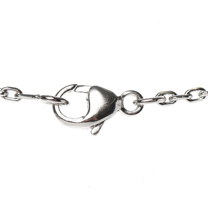 Hermes Lacquered Palladium Mini Pop H Pendant Necklace Black 5 of 5