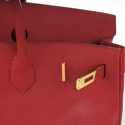 Hermes Courchevel Birkin 40 Rouge 16 of 26
