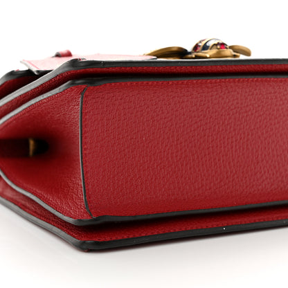 Gucci GG Supreme Monogram Small Queen Margaret Top Handle Bag Red 9 of 12