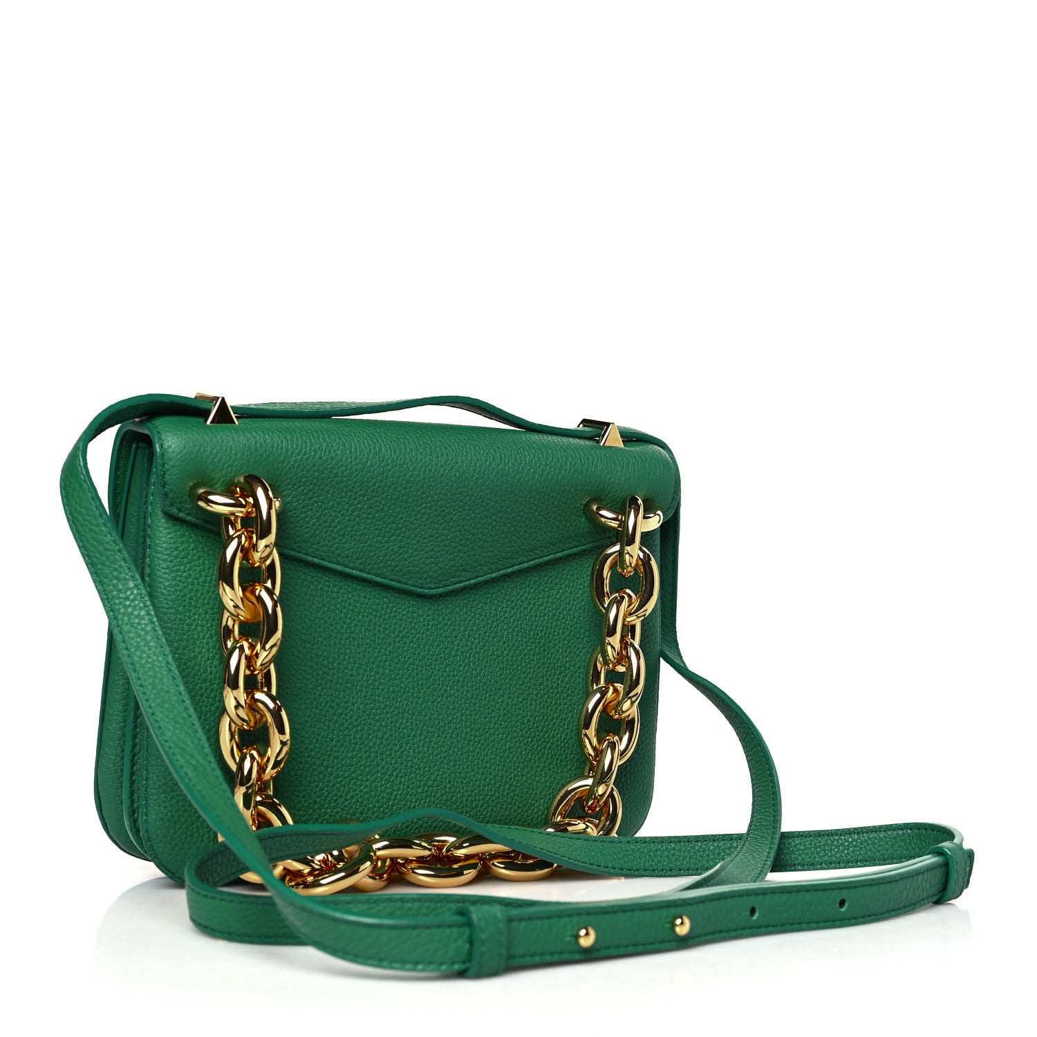 Bottega Veneta Calfskin Mount Envelope Bag Jungle 3 of 8