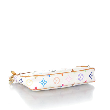 Louis Vuitton Monogram Multicolor Pochette Accessories White 4 of 7
