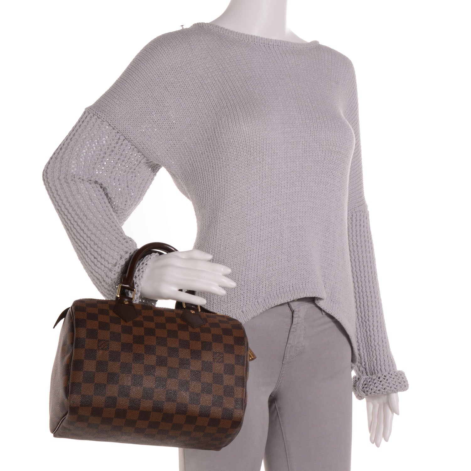 Louis Vuitton Damier Ebene Speedy 25 2 of 7