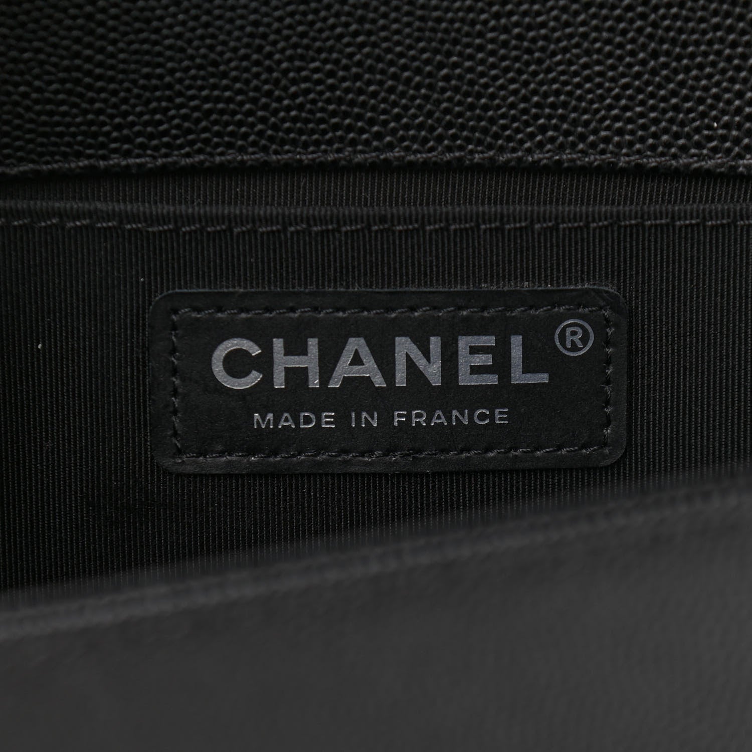 Chanel Caviar Quilted Medium Boy Flap Black 6 of 10