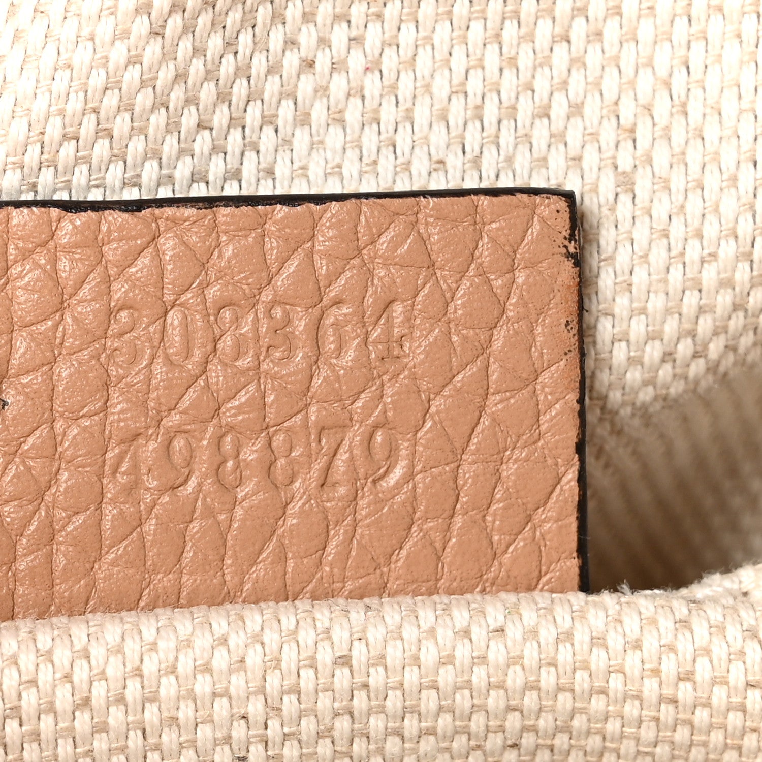 Gucci Pebbled Calfskin Small Soho Disco Bag Rose Beige 7 of 10