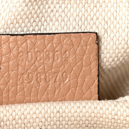 Gucci Pebbled Calfskin Small Soho Disco Bag Rose Beige 7 of 10