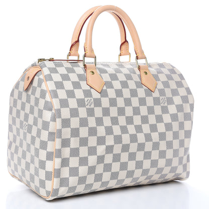 Louis Vuitton Damier Azur Speedy 30 3 of 11