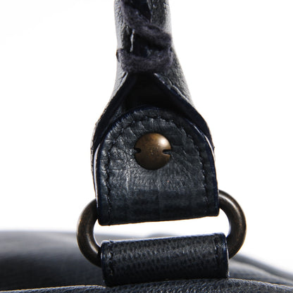 Balenciaga Agneau Classic Hardware Lizard Embossed City Dark Night 9 of 13