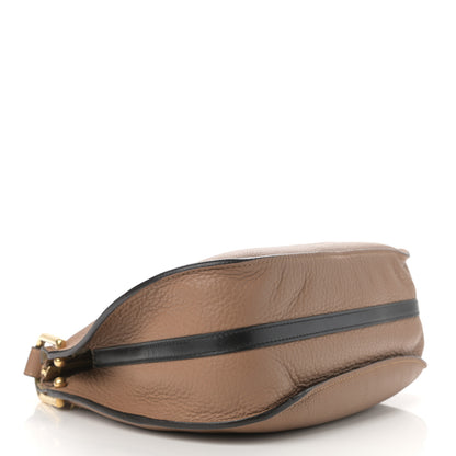 Chloe Grained Calfskin Small Hayley Hobo Nut 4 of 11