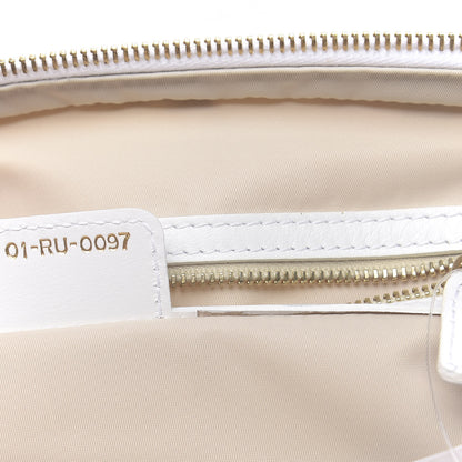 Christian Dior Monogram Large My Dior Frame Pocket Satchel White 8 of 16