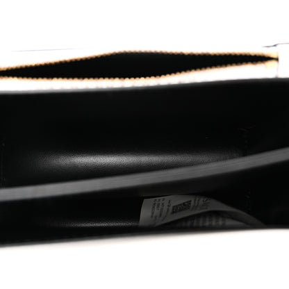 Versace Grained Calfskin La Medusa Shoulder Bag White 5 of 9