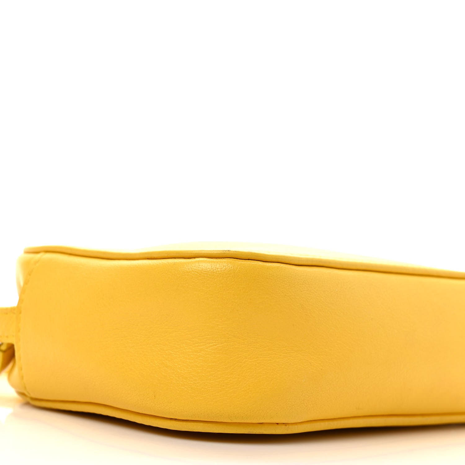 Balenciaga Smooth Calfskin Logo XS Everyday Camera Bag Jaune Soleil Black 8 of 9