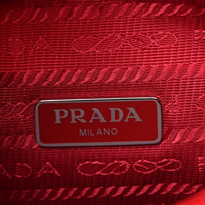 Prada Tessuto Nylon Mini Re-Edition 2000 Bag Rosso 6 of 12