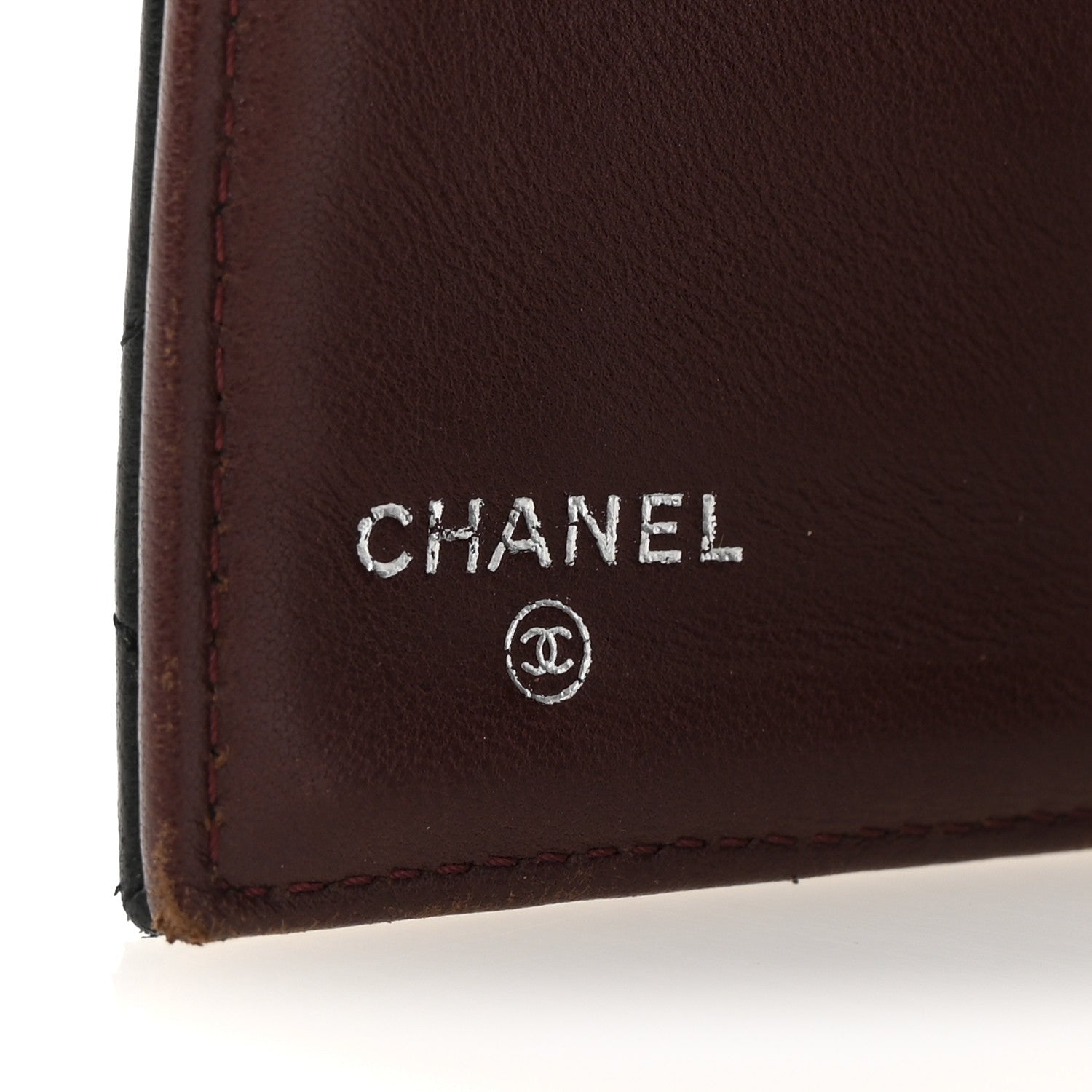 Chanel Lambskin Quilted Large Flap Wallet Black 6 of 8