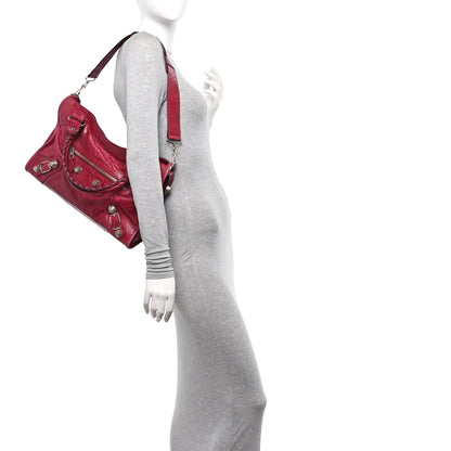 Balenciaga Agneau Giant 21 Silver Hardware City Cassis 2 of 15