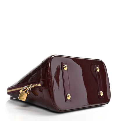 Louis Vuitton Vernis Alma PM Rouge Fauviste 4 of 8