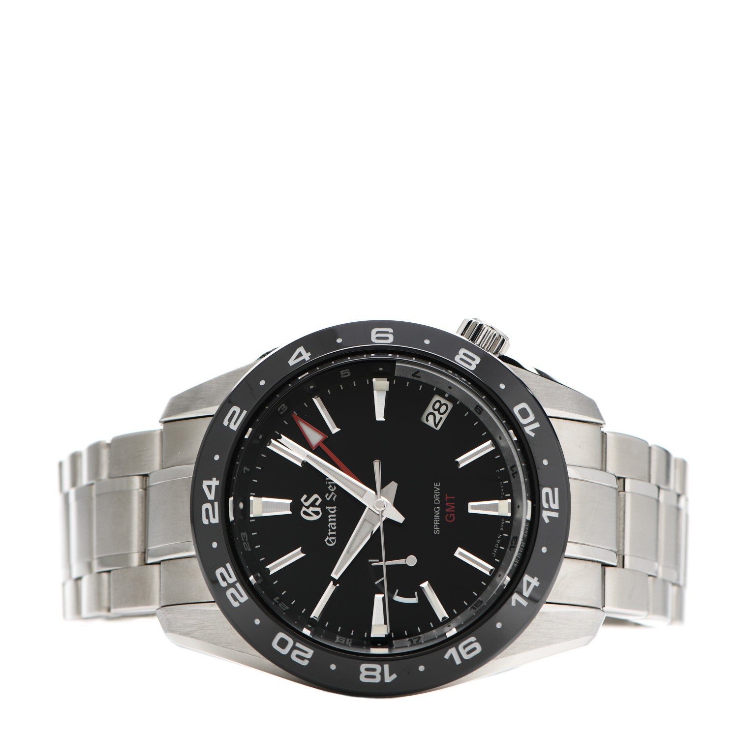 Grand Seiko Stainless Steel 40mm Sport Spring Drive GMT Automatic Watch Black SBGE253 2 of 5